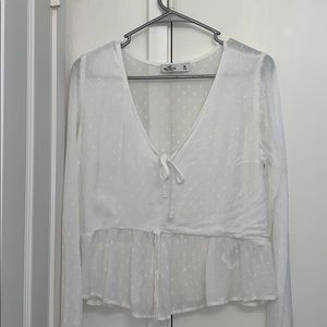 Hollister Long Sleeve Blouse
